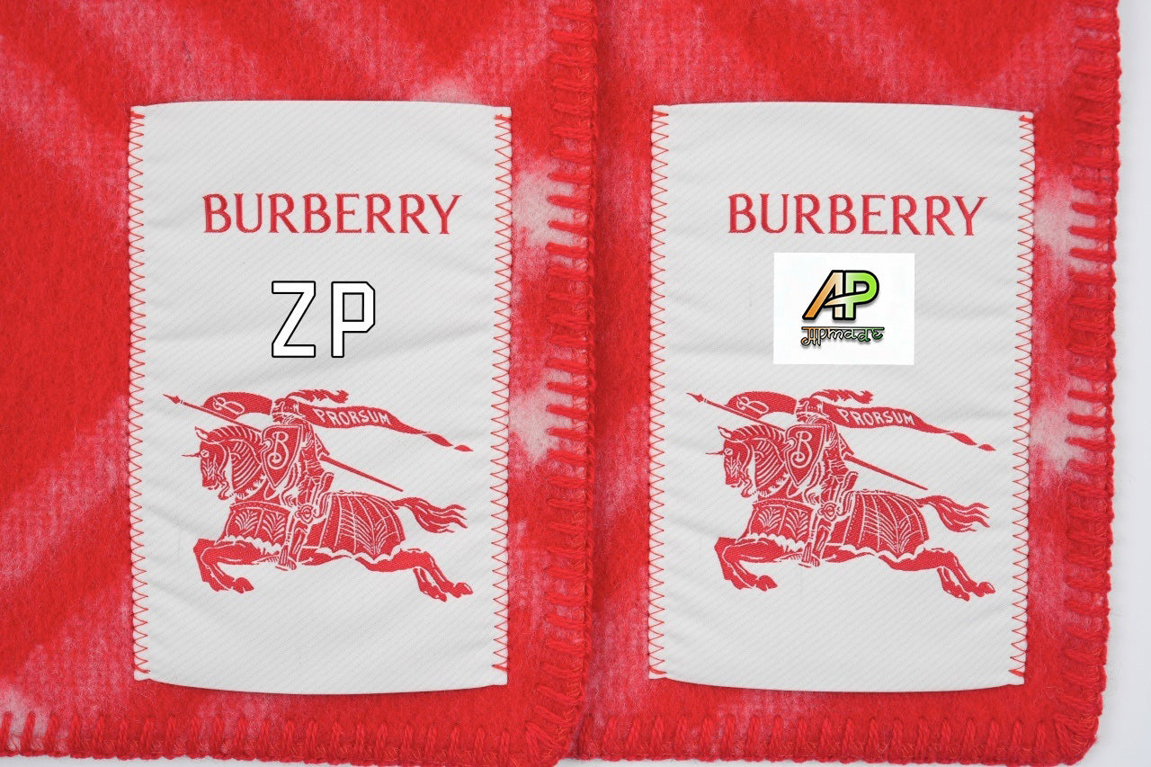 Burberry Diamond-Patterned Warhorse Wool Scarf
