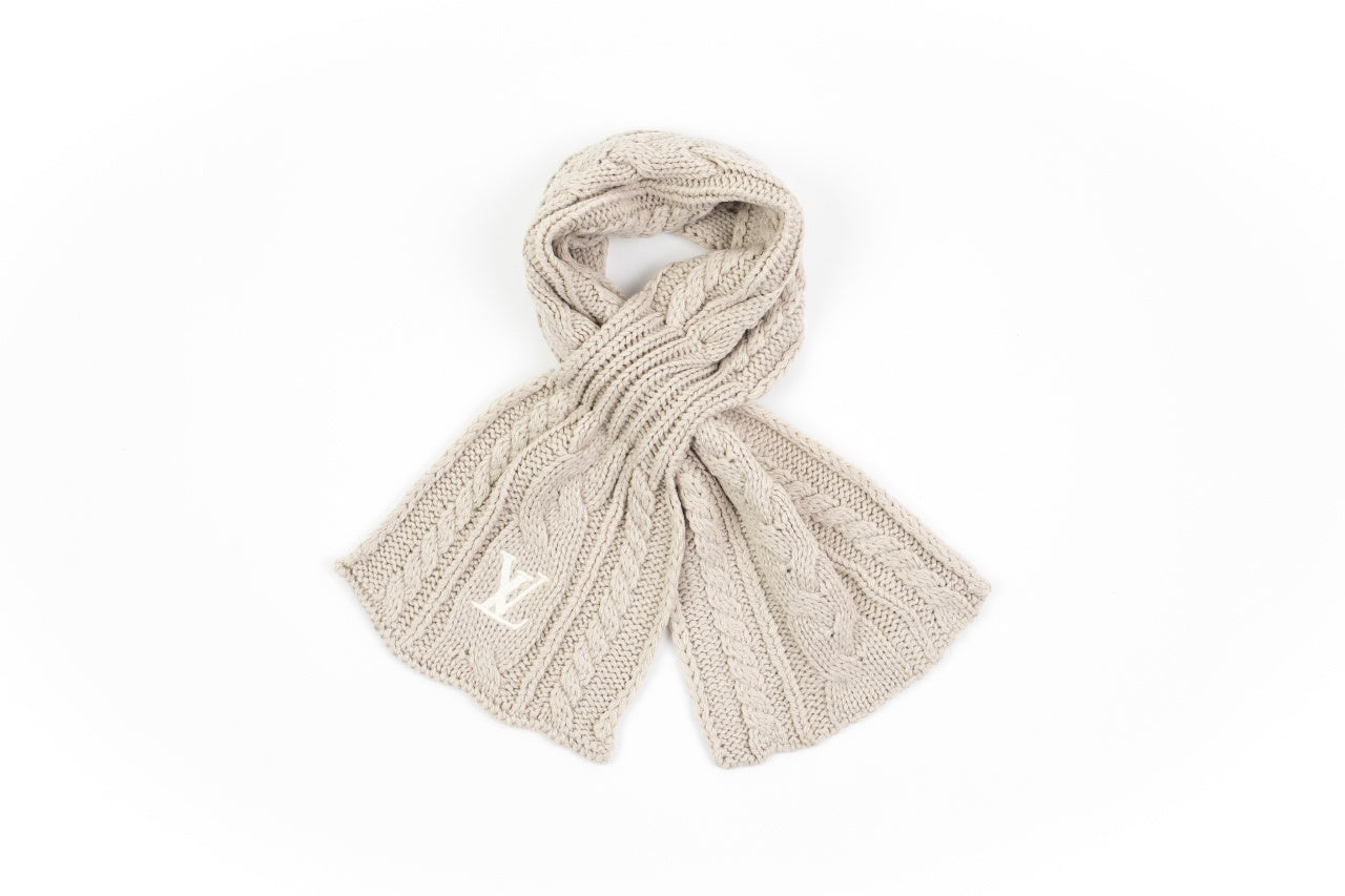 Louis Vuitton Woven Embroidered Scarf