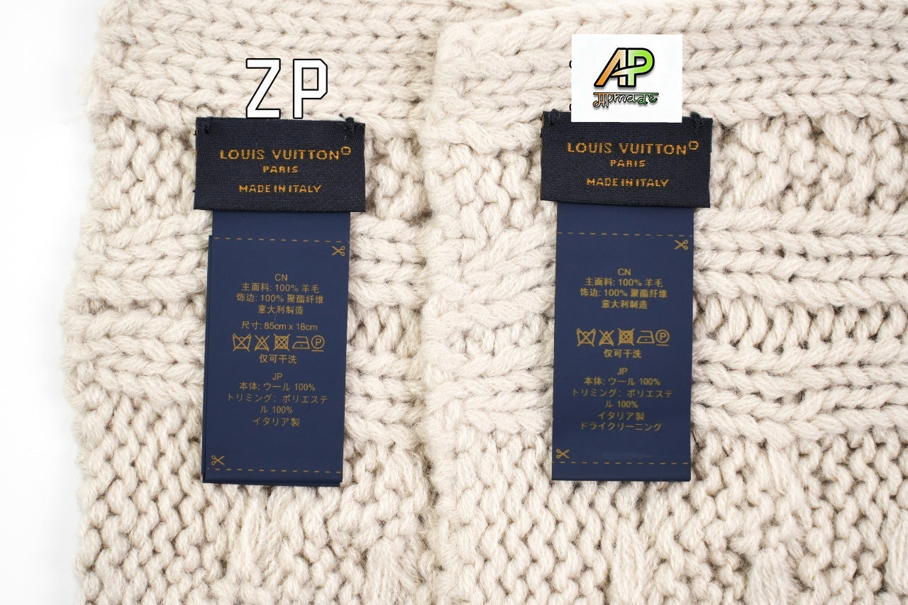Louis Vuitton Woven Embroidered Scarf