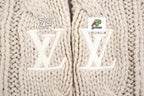 Louis Vuitton Woven Embroidered Scarf