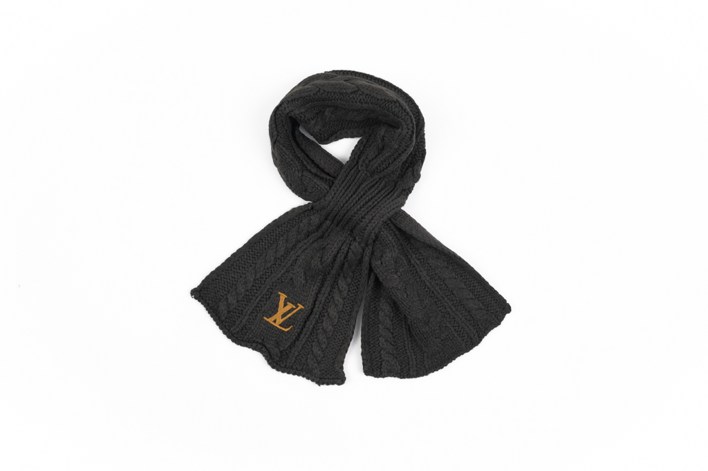 Louis Vuitton Woven Embroidered Scarf