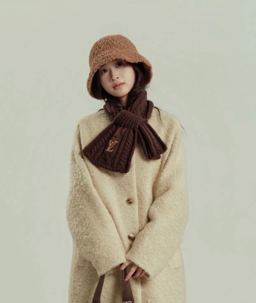 Louis Vuitton Woven Embroidered Scarf