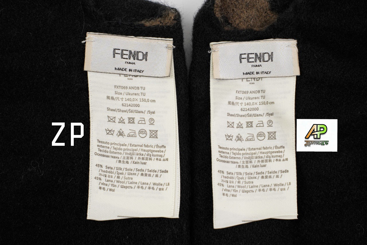Fendi Classic FF Monogram Shawl