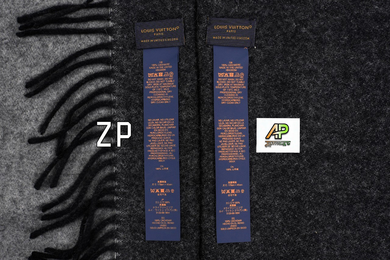Louis Vuitton Gradient Jacquard Cashmere Scarf