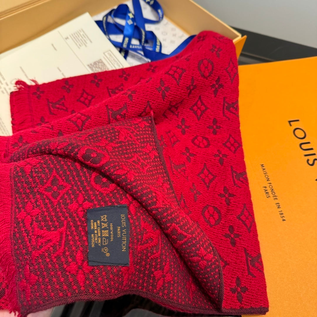 Louis Vuitton Patterned Scarf