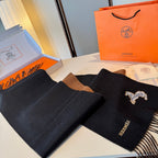 Hermès Double-Sided Scarf