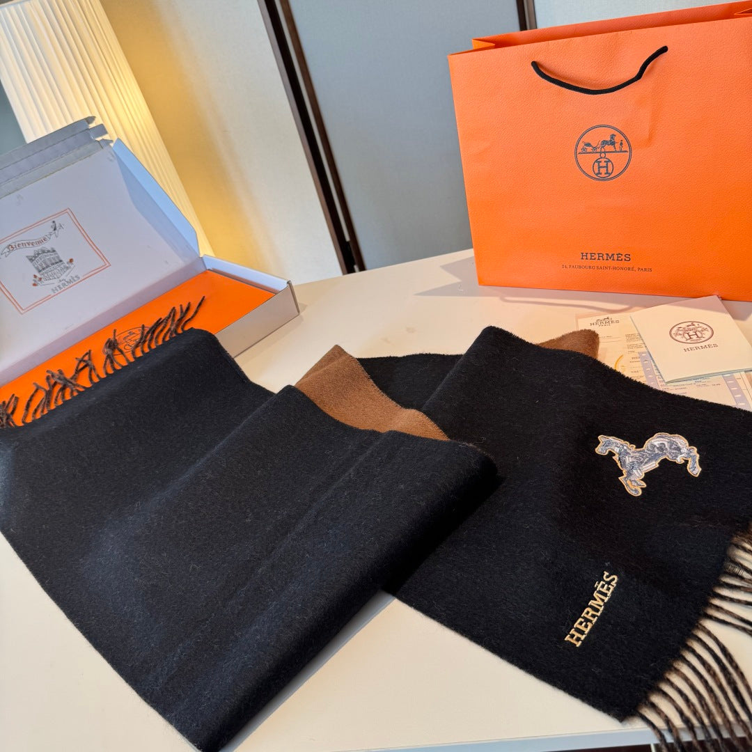 Hermès Double-Sided Scarf