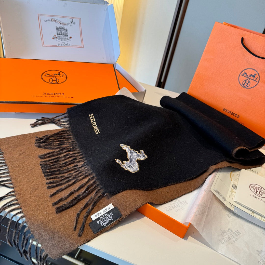 Hermès Double-Sided Scarf