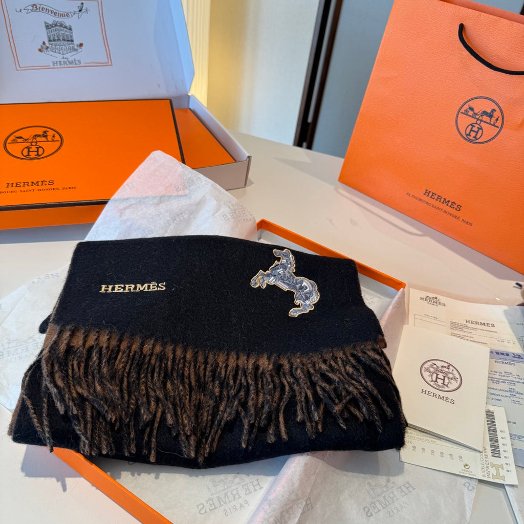 Hermès Double-Sided Scarf
