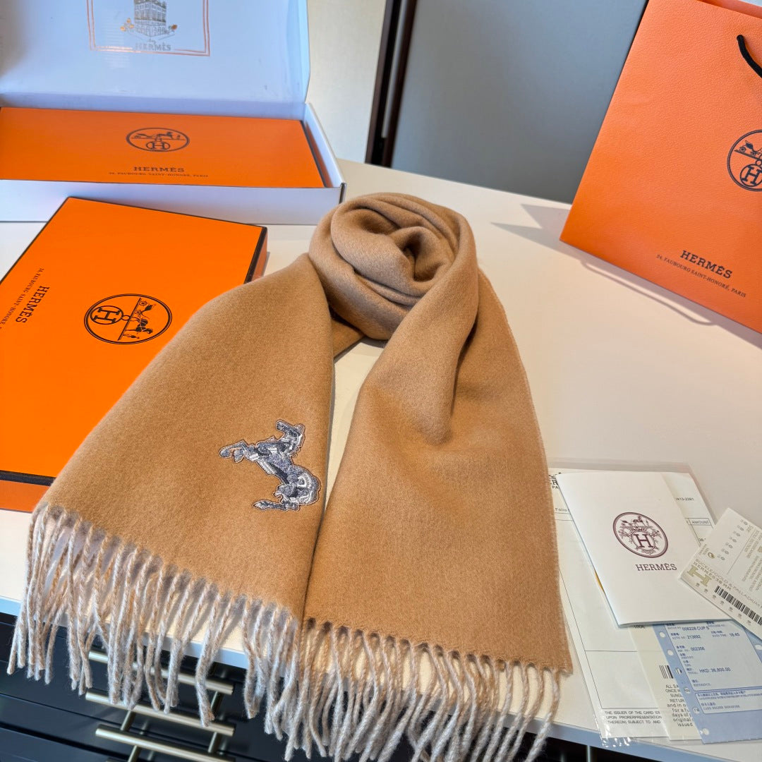 Hermès Double-Sided Scarf