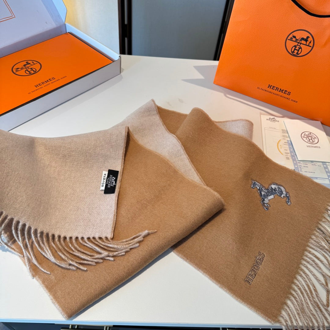 Hermès Double-Sided Scarf