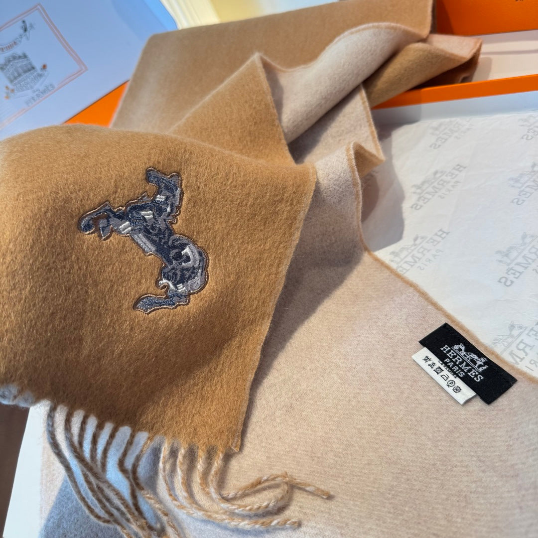 Hermès Double-Sided Scarf