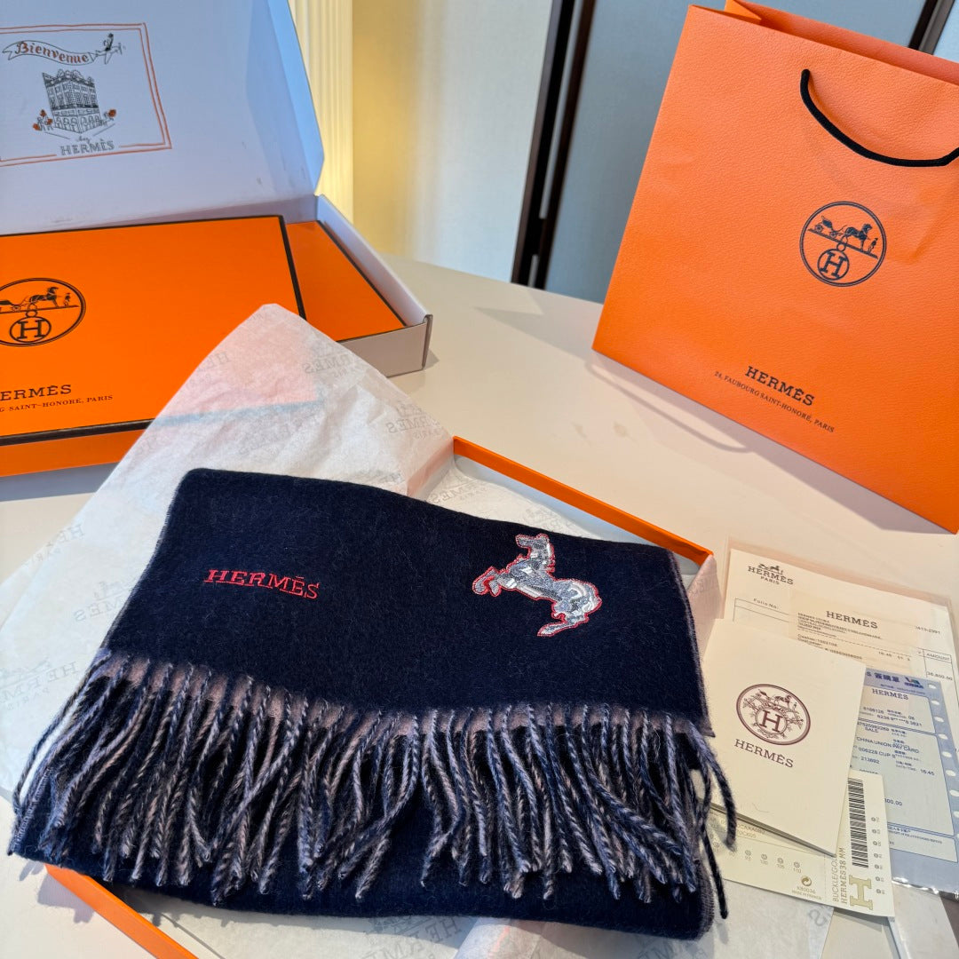 Hermès Double-Sided Scarf