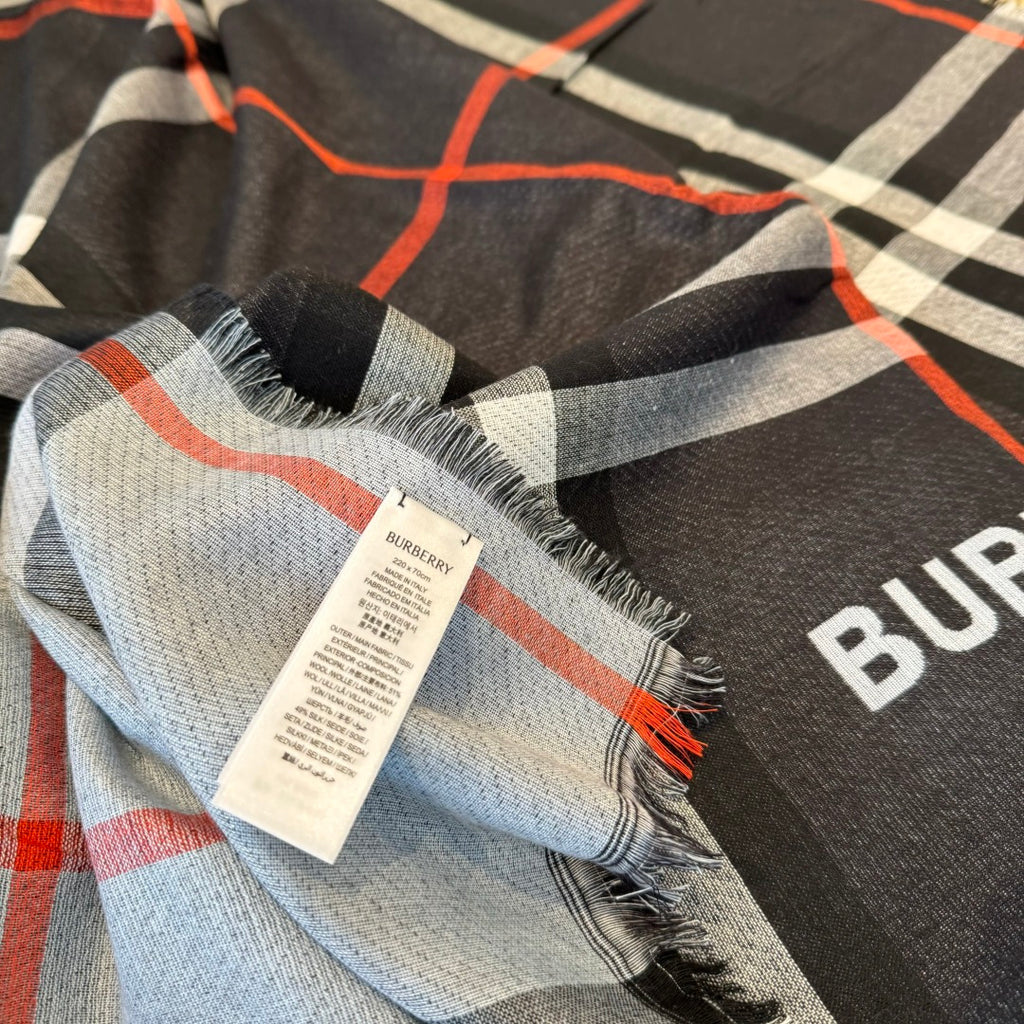 Burberry Cashmere Long Scarf