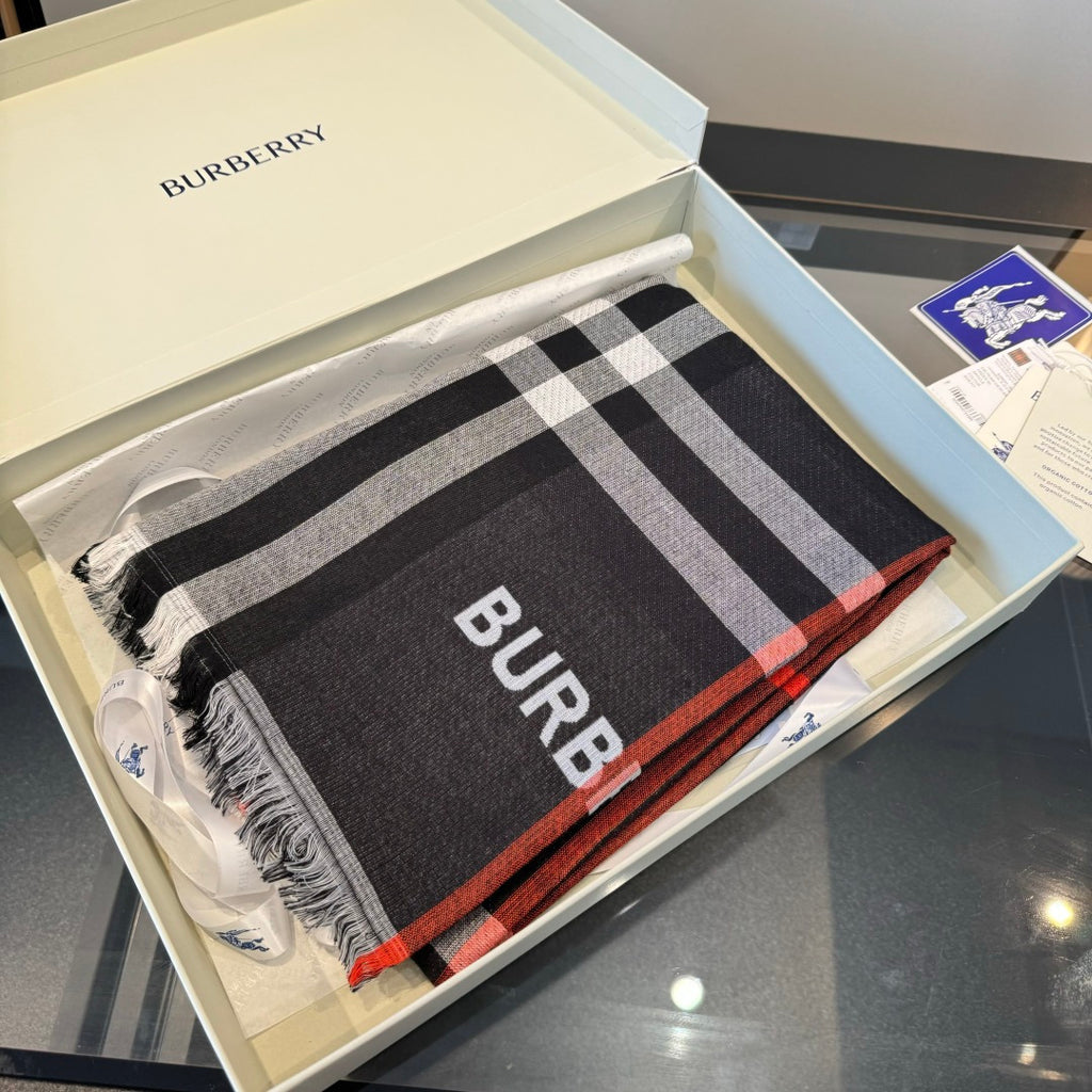 Burberry Cashmere Long Scarf