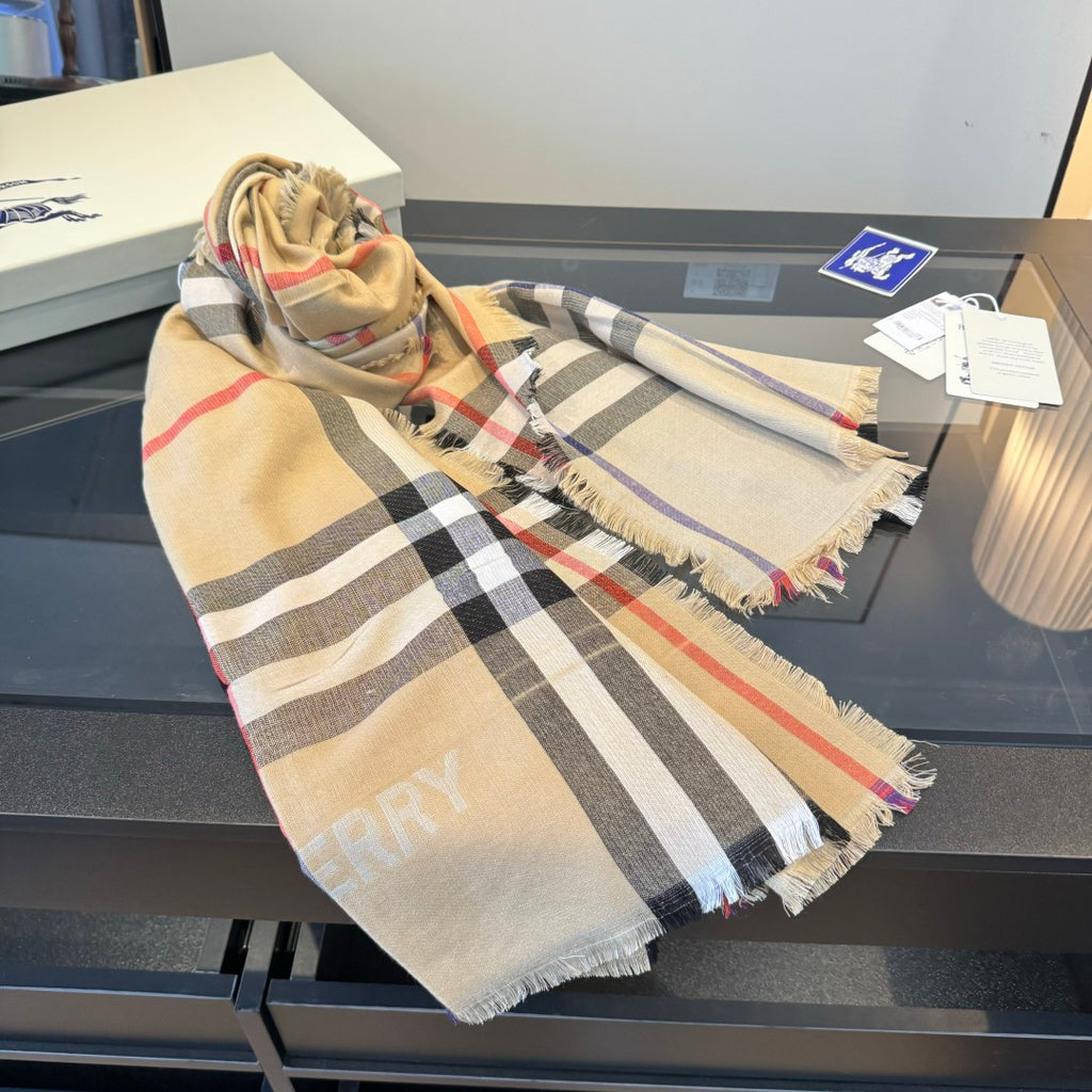 Burberry Cashmere Long Scarf