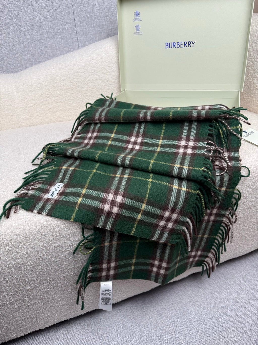 Burberry Cashmere Long Scarf