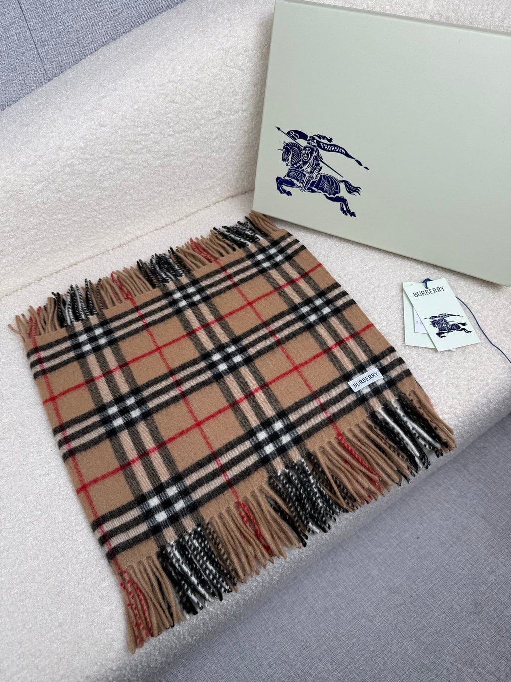 Burberry Cashmere Long Scarf