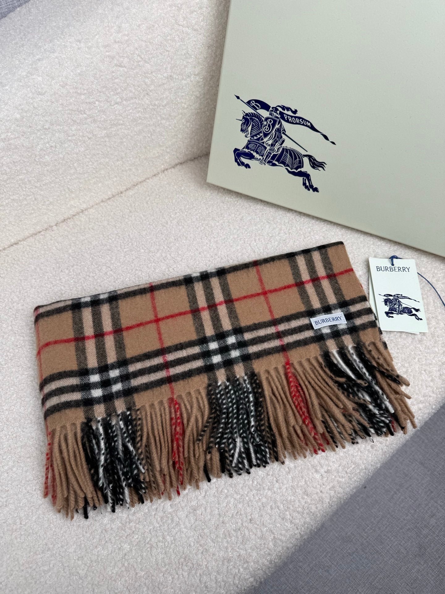 Burberry Cashmere Long Scarf
