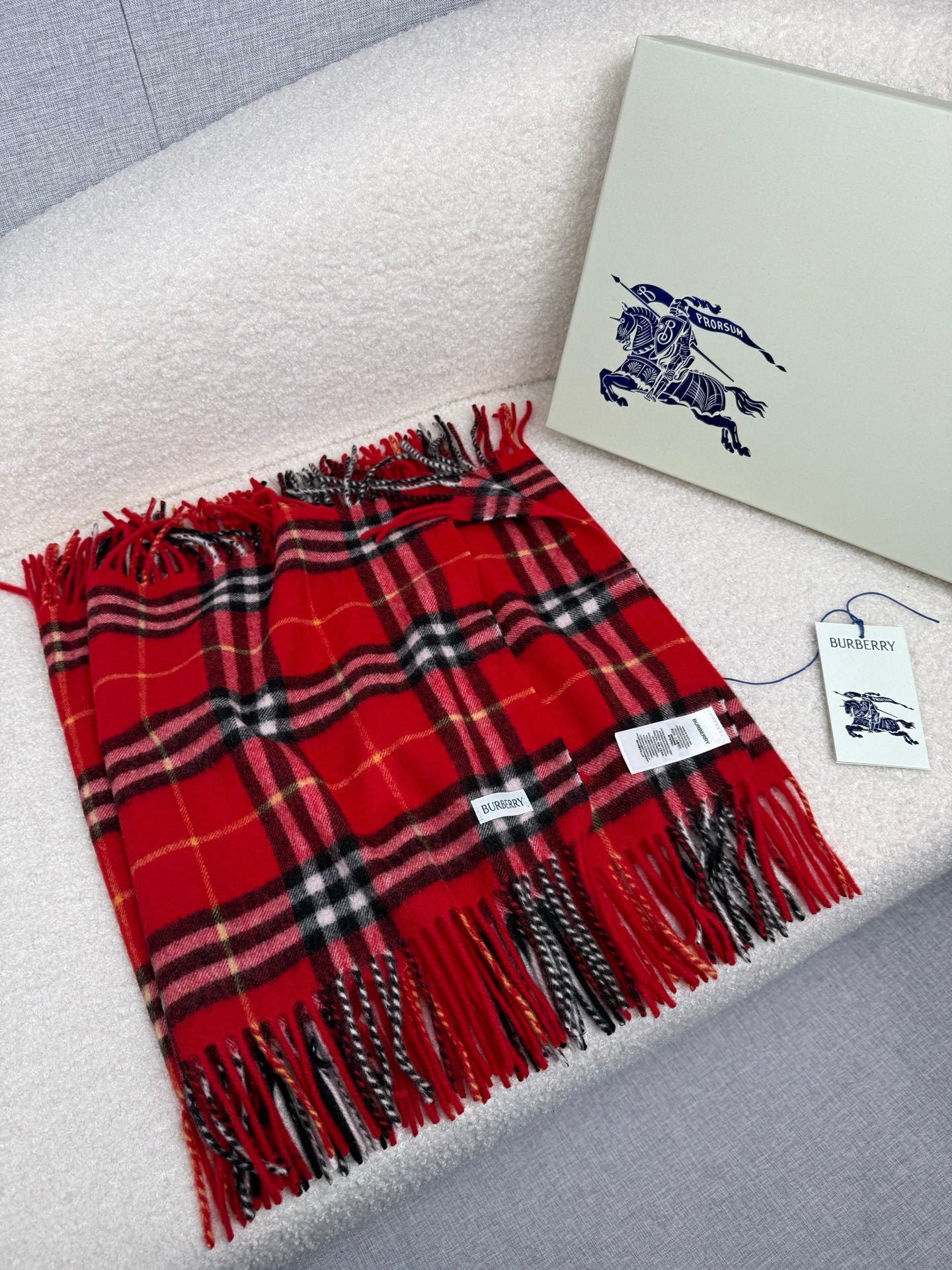 Burberry Cashmere Long Scarf