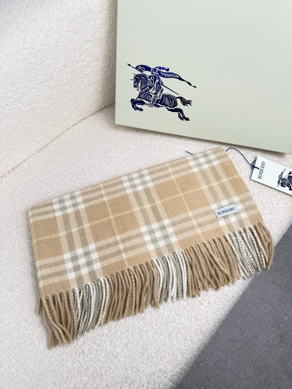 Burberry Cashmere Long Scarf