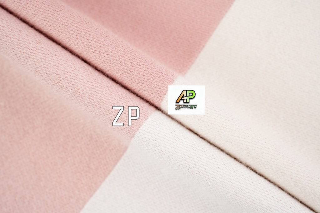 Chanel Pink and White Scarf
