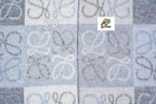 Loewe ANAGRAM Series Two-Tone Scarf