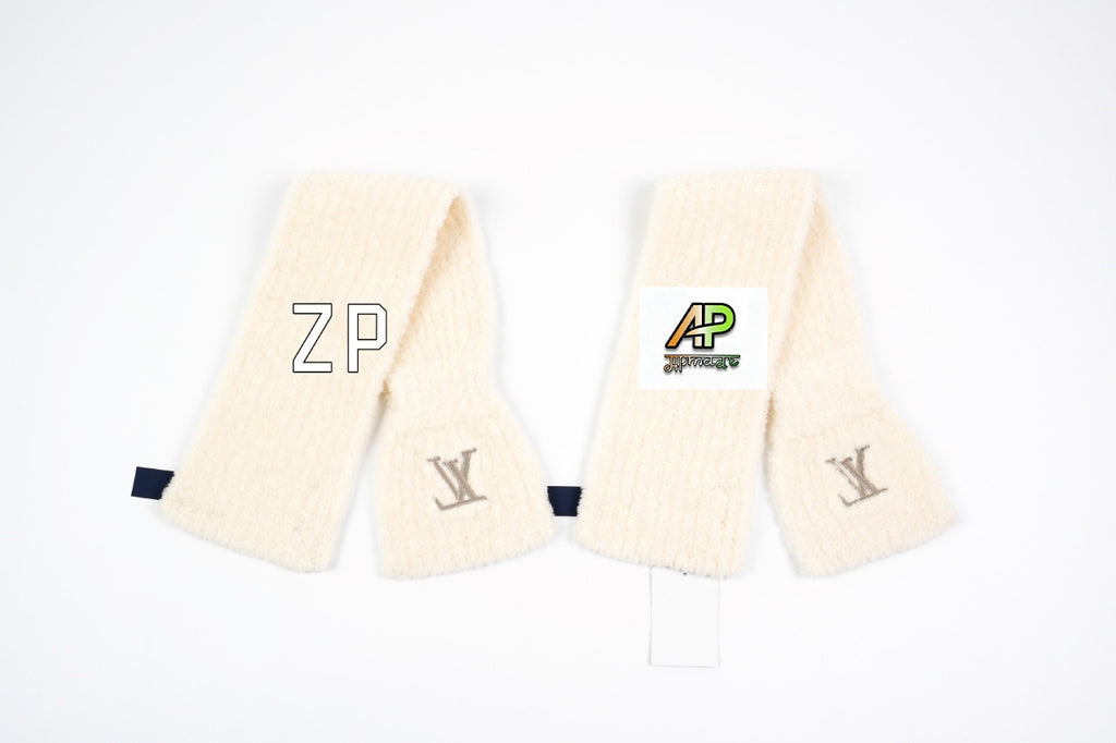 Louis Vuitton Embroidered Scarf