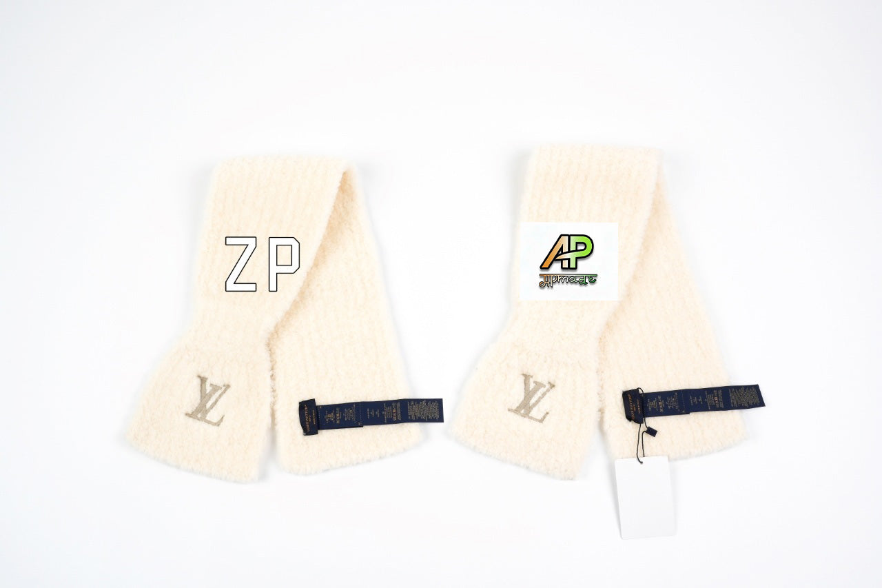 Louis Vuitton Embroidered Scarf