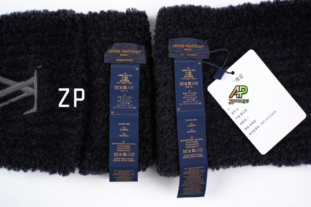 Louis Vuitton Embroidered Scarf