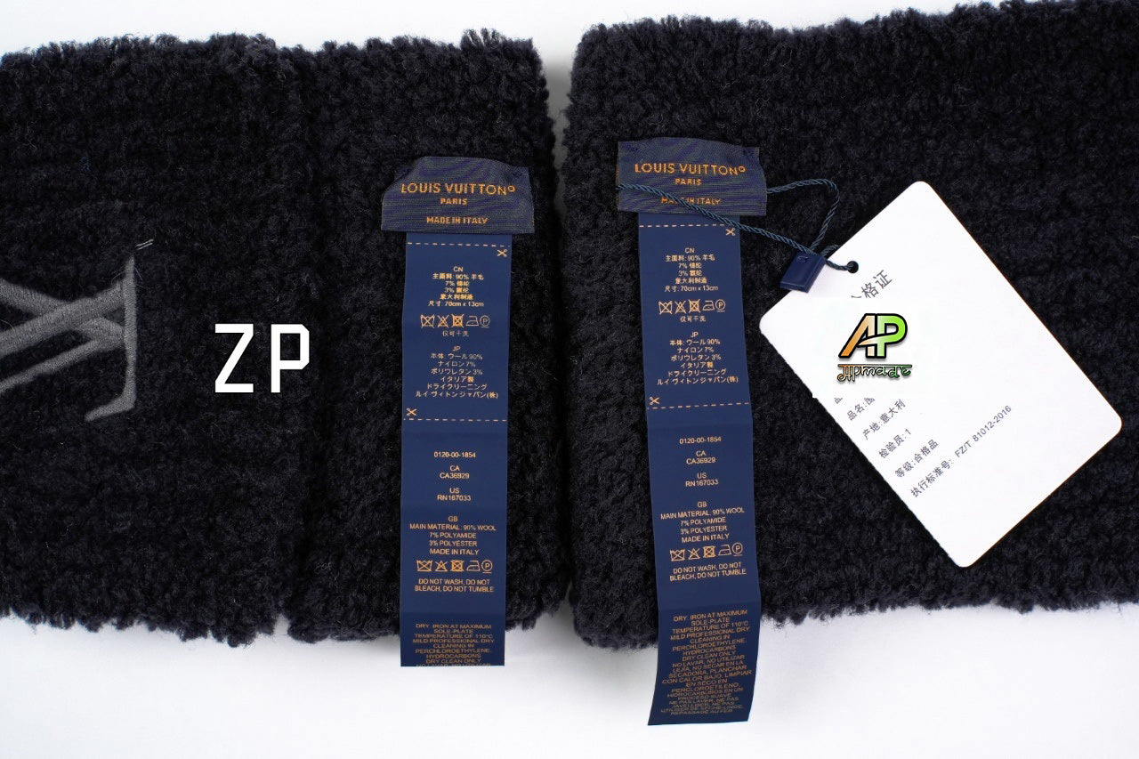 Louis Vuitton Embroidered Scarf