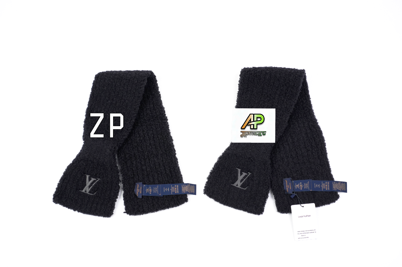 Louis Vuitton Embroidered Scarf