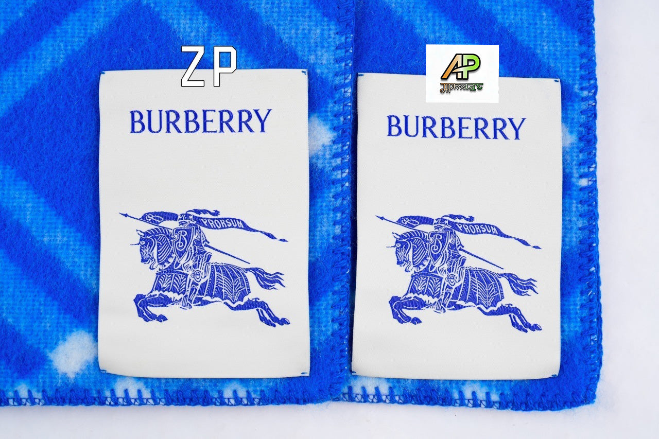 Burberry Autumn Pear Yellow War Horse Label Scarf