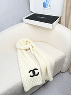 Chanel Knitted Long Scarf