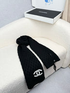 Chanel Knitted Long Scarf