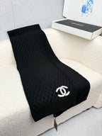 Chanel Knitted Long Scarf