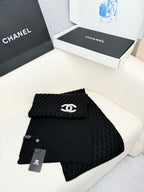 Chanel Knitted Long Scarf
