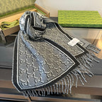 Gucci Double-Sided Wool Scarf