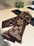 Gucci Wool Jacquard Scarf