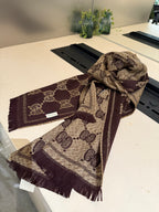Gucci Wool Jacquard Scarf