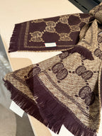 Gucci Wool Jacquard Scarf