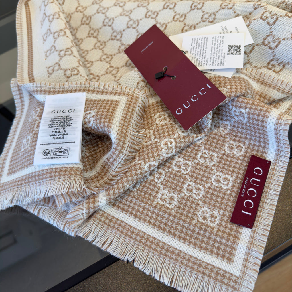 Gucci Diamond Quilted Scarf