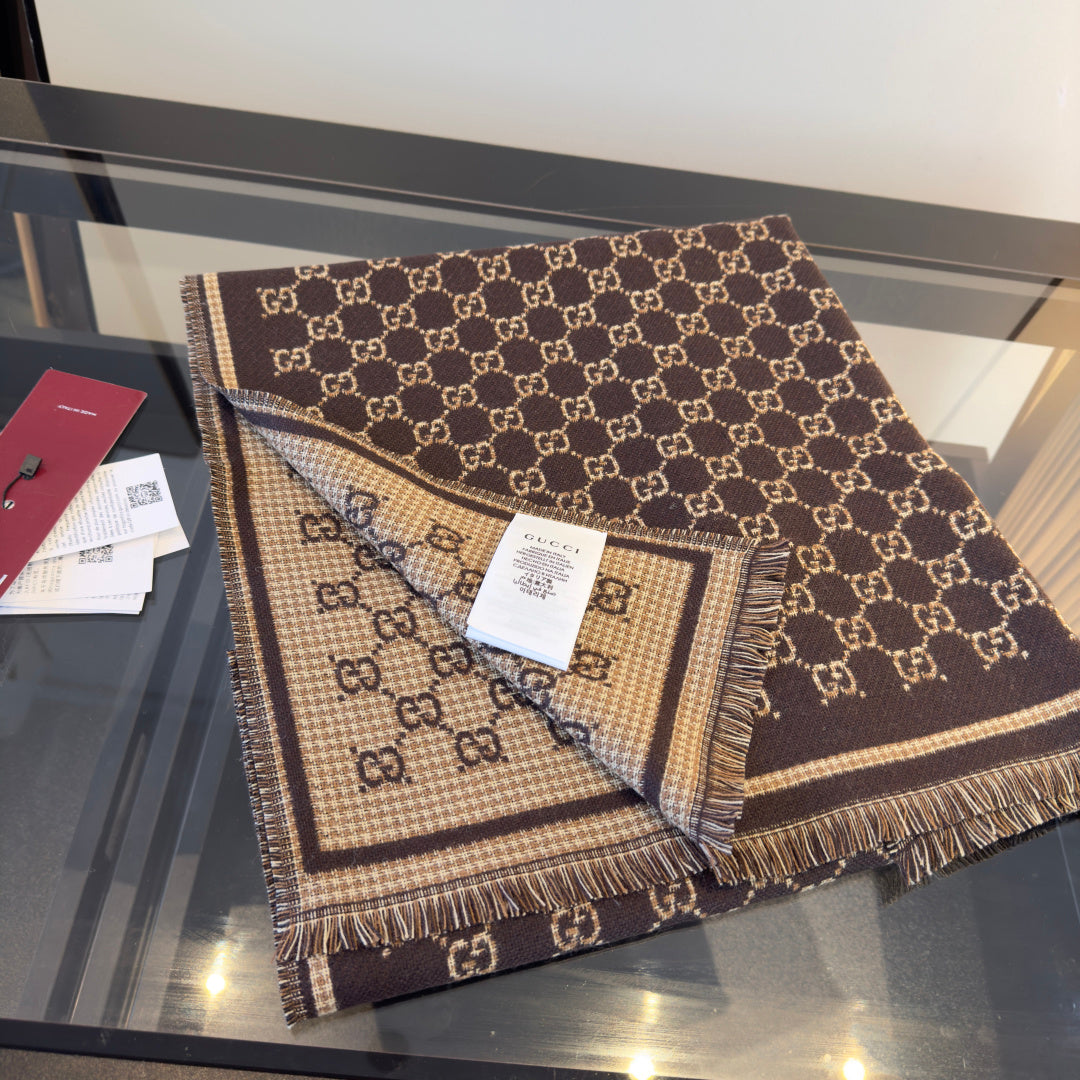 Gucci Diamond Quilted Scarf