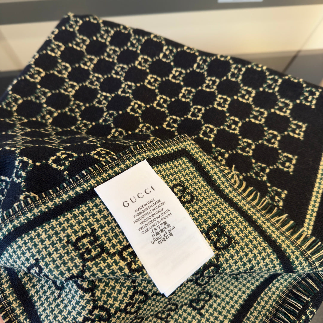 Gucci Diamond Quilted Scarf