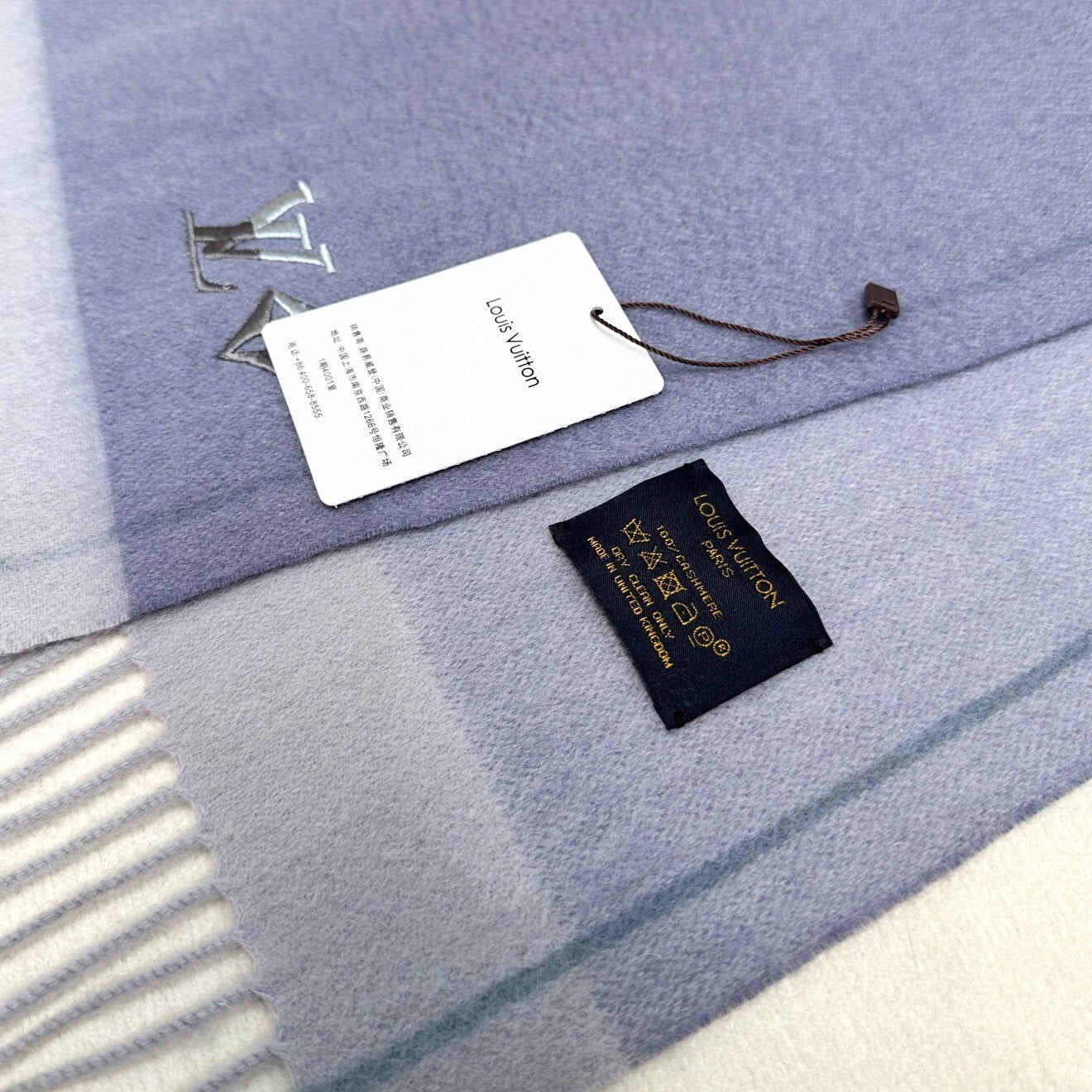 Louis Vuitton 100% Cashmere Scarf