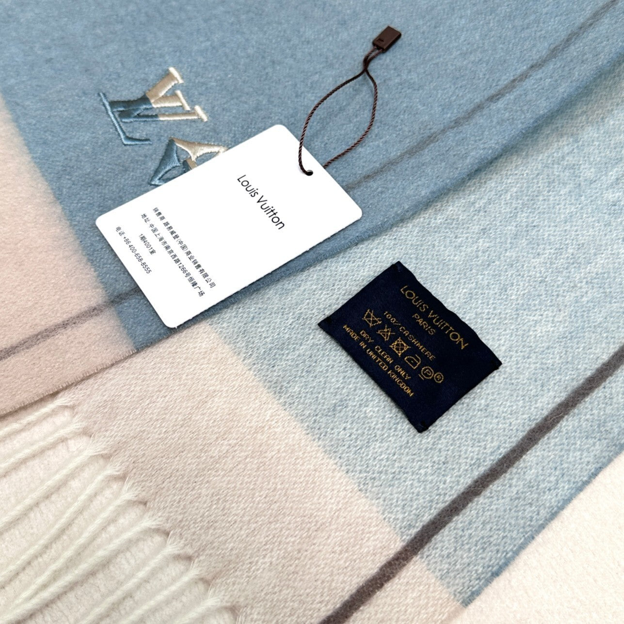 Louis Vuitton 100% Cashmere Scarf