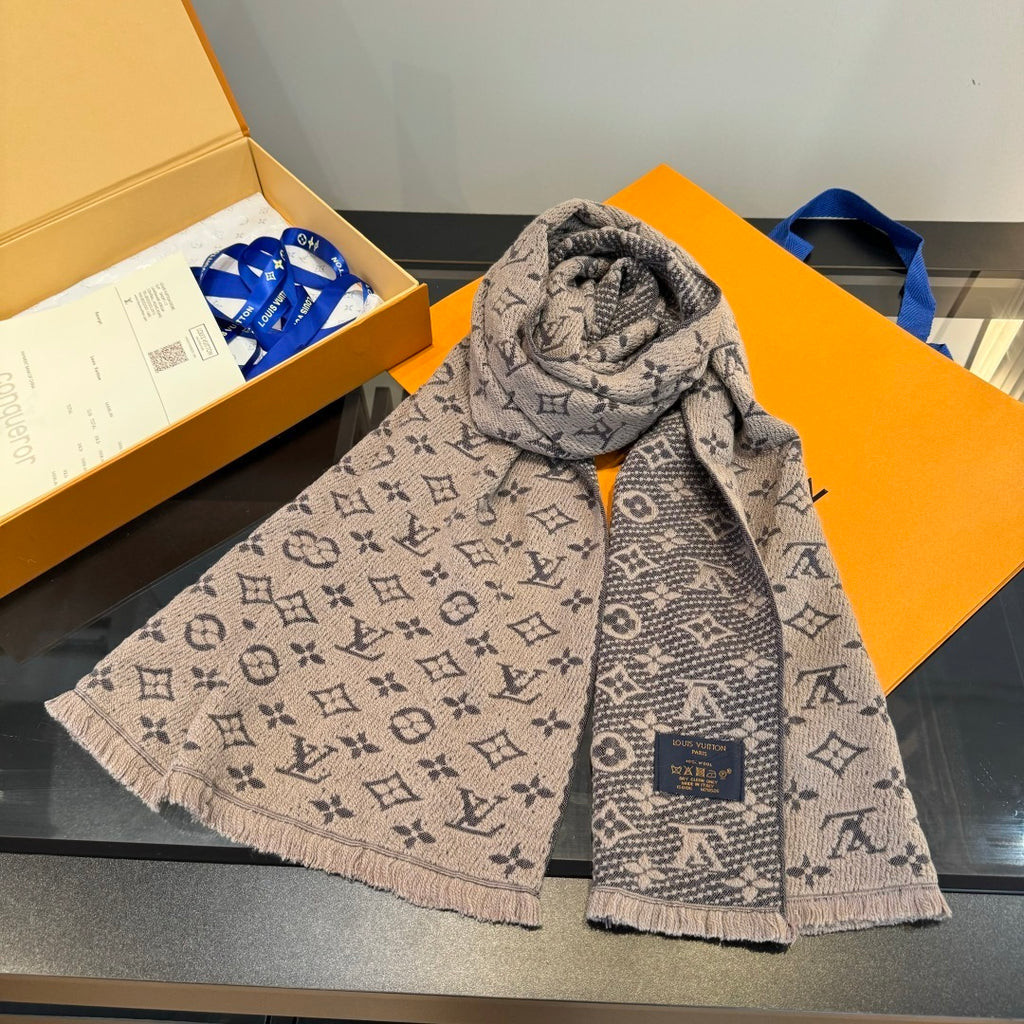 Louis Vuitton Patterned Scarf