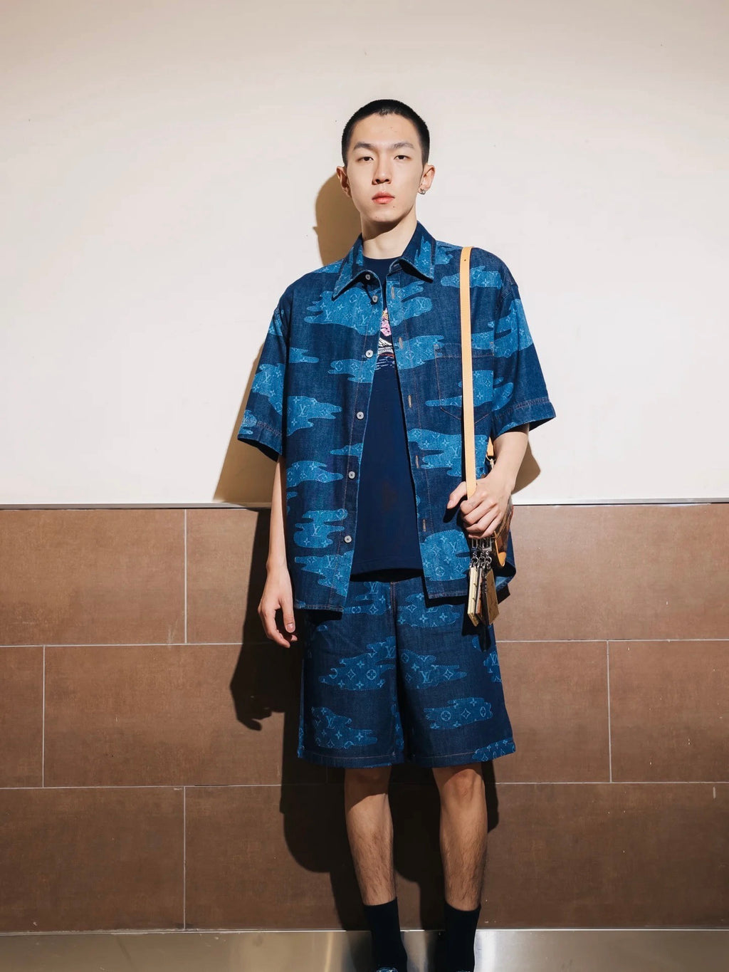 Louis Vuitton 25SS Men's Denim Shorts
