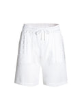 Louis Vuitton Solid Color Drawstring Nylon Embellished Shorts