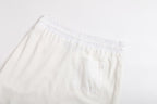 Louis Vuitton Solid Color Drawstring Nylon Embellished Shorts